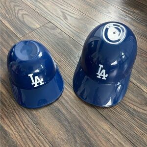 LA Dodgers Logo Mini Helmets